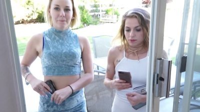 Even though these two blondes look pretty average, their cock-sucking skills are without this world. After getting naked, the two of them are about to